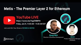 BitMart Live AMA with METIS  ($1000 METIS Giveaway)