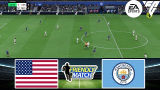 FC 24 - USA W vs Manchester City W 27/9/2024 - Friendly Match - Gameplay PS5