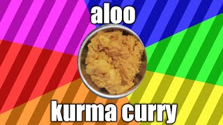 yummy yummy aloo kurma curry 👉👉👉