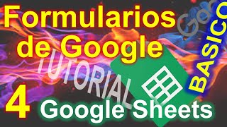 4   Formularios en Google