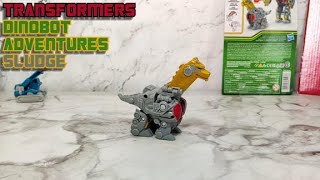 Сладж/Sludge, трансформер, обзор фигурки, серии Dinobot Adventures.