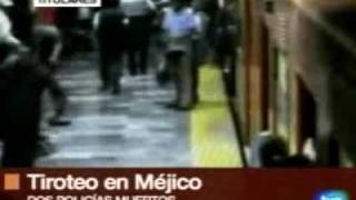 TVE DA A CONOCER LO OCURRIDO EN LA BALACERA DEL METRO BALDERAS EN LA CD. DE MÈXICO