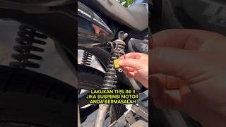 TERNYATA BEGINI CARA MUDAH SETTING SUSPENSI MOTOR ‼️ #shorts #short #diy #tips