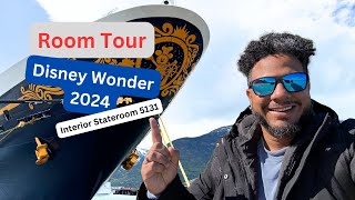 2024 Disney Wonder | Interior Room Tour | Room 5131