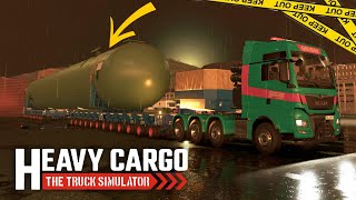 HEAVY CARGO THE TRUCK SIMULATOR: CARGA MEGA GRANDE / MUITO TRABALHO PARA TRANSPORTAR