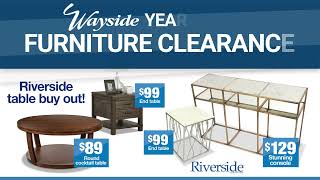 Furniture Blow-Out. Year End Clearance