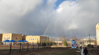 Погода шепчет... Первая весенняя радуга🌈