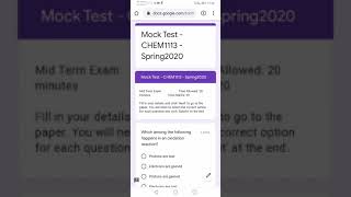 How can Students Solve Exam on Google Classroom using Cell Phone