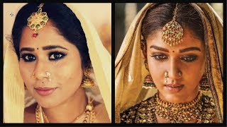 Sye Raa Narasimha Reddy || Nayanthara Inspired Makeup Look