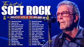 Rod Stewart, Eric Clapton, Lionel Richie, Elton John, Phil Collins 🎙 Classic Soft Rock 80s 90s Hits