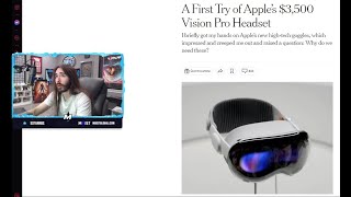 Apple's Vision Pro $3,500 Headset [June 7th 2023]