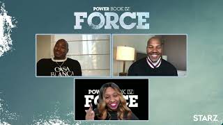 ISAAC KEYS & KRIS LOFTON chat "Power Book IV: Force"