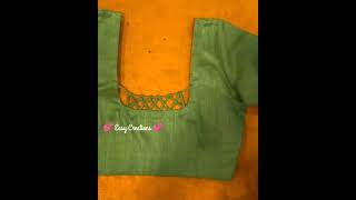 Desi tailor stitched back neck blouse designs, #short #shortvideo #shorts #viralvideo #blousedesign