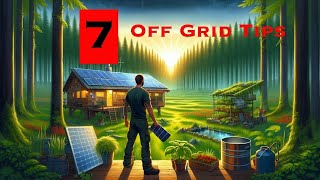 Grow Your Independence: 7 Essential Tips for Off-Grid Living🌱