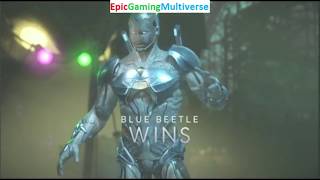 Darkseid VS Blue Beetle On The Very Hard Difficulty In A Injustice 2 Match / Battle / Fight