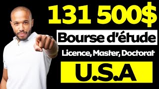 Bourse d'étude supérieure aux USA, Entièrement financé, Pour étudiants étrangers. Amerique Latine