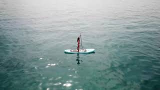 Croatia - Rab - Sub Board - Stand Up Paddling - Drone Footage 4K