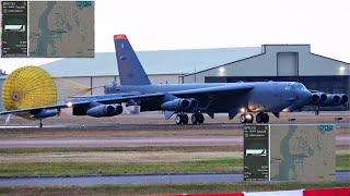 B52s after flight to Estonia on Russian border in 4K #military