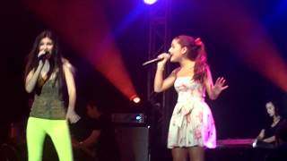 LA Boys - Ariana Grande & Victoria Justice (Summer Concert Series Universal Orlando)