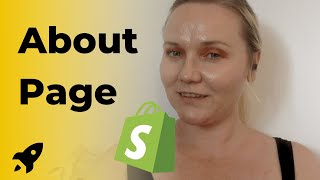 SHOPIFY ABOUT US PAGE | 5 things you need on About us page [to build trust and skyrocket sales]