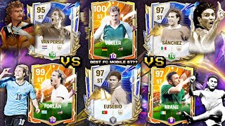 ST's CLASH! IS EUSEBIO THE KING OR VOLLER? WHO'S THE BEST ST OF FC MOBILE