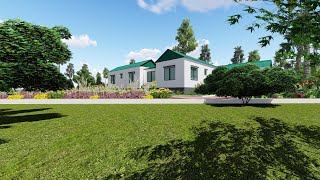 ৮ রুম,  টিন সেড বাড়ির ডিজাইন 2022 . New tin shed bari design,8 room house design.