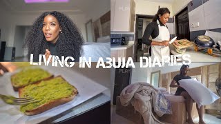 LIFE IN ABUJA| Life of an Ambivert, FaceTime Date, Laundry Pick-up, Cook with me!