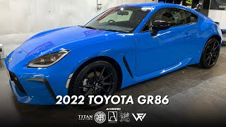 2022 TOYOTA GR86 NEPTUNE BLUE NEW CAR DETAIL