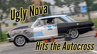 First time at the Autocross - 1965 Nova. How will it do?