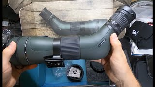 Unboxing: Vortex DIAMONDBACK HD 16-48X65 angled spotting scope