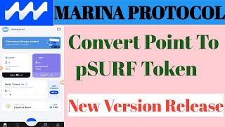 Marina Protocol Free Mobile Mining App/ How To Login /BNB Project/ How To Increase Your Point/ pSURF