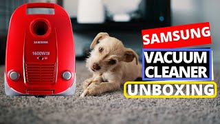 Samsung Canister Vacuum Cleaner Unboxing.