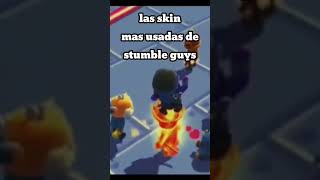 LAS SKINS MAS USADAS DE STUMBLE GUYS!!😎