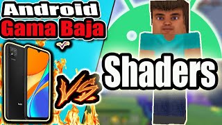 Minecraft PE 1.17.1 con SHADERS en Xiaomi Redmi 9c (2 GB Ram) | Android Gama Baja | ¿Explotará?