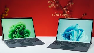 So sánh ngoại hình Surface Pro 9 Intel vs SQ3