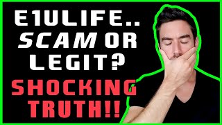 E1U Life SCAM or Legit? Do NOT Join Before Watching! (MUST SEE)