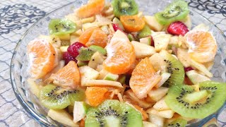 Kathi Methi Fruit Chaat | Easy Fruit Chaat Iftar Time | Fruit Salad | Ramadan Special Recipe