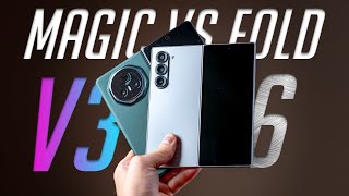 Samsung Galaxy Z Fold6 vs Honor Magic V3. БИТВА ЛУЧШИХ СКЛАДНЫХ СМАРТФОНОВ 2024!