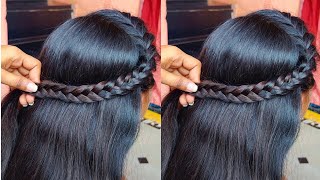 Simple and quick Hairstyle for girls _ Amazing braid Hairstyle tutorial for long&medium hair #hair