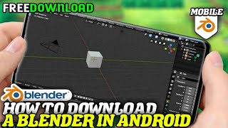 How to download blender in mobile | how to download blender in android | download blender in ExaGear