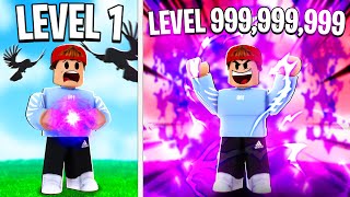 Ich BEKOMME die LEVEL 999.999.999 SUPERKRAFT in Roblox!