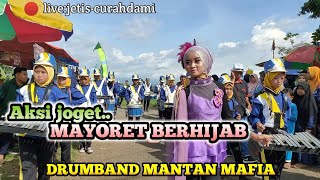 🔴VIRAL‼️Aksi joget mayoret berhijab tampil ngetop!!//drumband mantan mafia