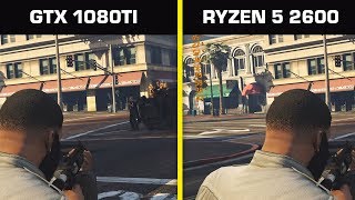 Ryzen 5 2600 + GTX 1080ti | GTA V Benchmark Test (1080p, 1440p, 4K)