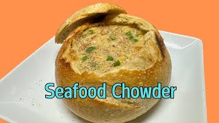 Seafood Lover's Dream: Rich and Creamy Seafood Chowder