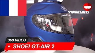 Casque Shoei GT-Air 2 Matte Bleu Unboxing - ChampionHelmets.com