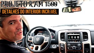 Interior show da RAM 1500 CLASSIC LARAMIE NIGHT EDITION