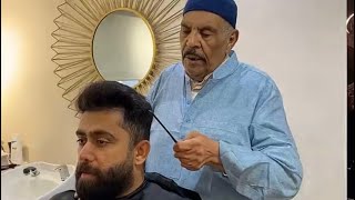 الخال ابو طلال صار حلاق💇‍♂️  / ( 8 ) 😅