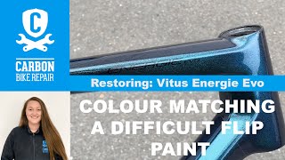 Matching a Difficult Flip Paint: Vitus Energie Evo