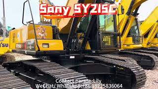 Used Sany SY215C is for sale in China. 21 tons. Contact Lily for more details .