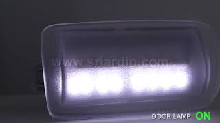 Subaru BRZ / Toyota 86 12-20 LED Door Lamp with Red LED Blinker